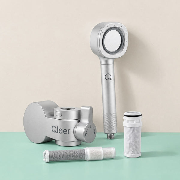 QLEER Duo: hanefilter, brusefilter og de to patroner